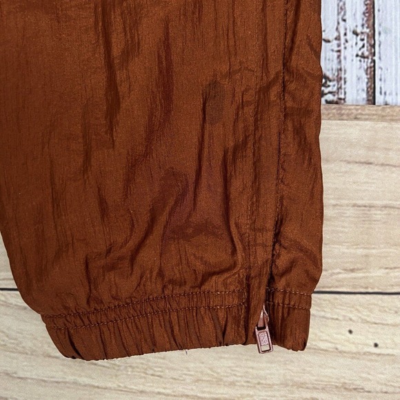 Vintage Champion Joggers Tracksuit Sweatpants Mens S Small Side Zipper Rust/Pink - Picture 11 of 12
